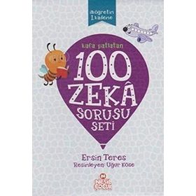 Kafa Patlatan 100 Zeka Sorusu Seti 5 Kitap Set - Ersin Teres