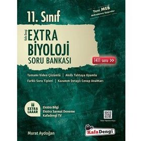 Kafadengi 11. Sınıf Biyoloji Extra Soru Bankası