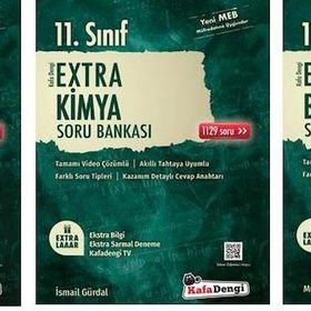 Kafadengi 11. Sınıf Fizik Kimya Biyoloji Extra Soru Bankası Seti 2023
