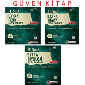 Kafadengi 11. Sınıf Fizik Kimya Biyoloji Extra Soru Bankası Seti 2023