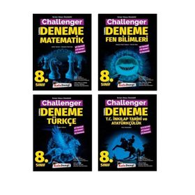 Kafadengi 8.sınıf Challenger LGS Deneme Seti Matematik Fen Türkçe İnkılap