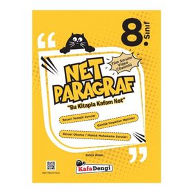 Kafadengi 8. Sınıf Lgs Paragraf Net Soru Bankası 2023