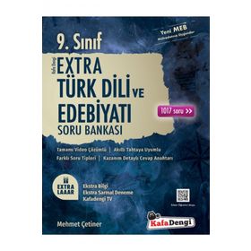 Kafadengi 9. Sınıf Extra Türk Dili ve Edebiyatı Soru Bankası