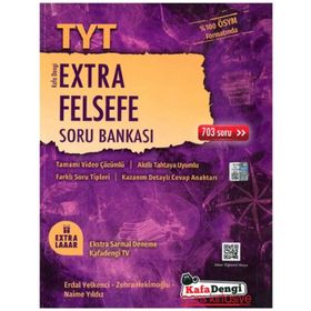 Kafadengi Tyt Felsefe Extra Soru Bankası