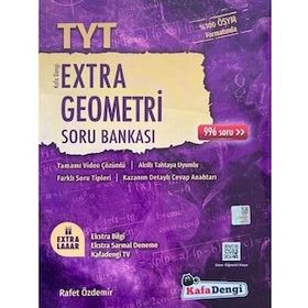 Kafadengi Tyt Geometri Extra Soru Bankası 2023