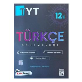 Kafadengi TYT Türkçe 12 Adet Branş Denemesi