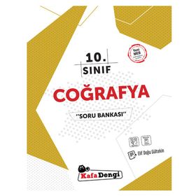 Kafadengi Yayınları 10.Sınıf Coğrafya Soru Bankası