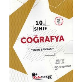 Kafadengi Yayınları 10.Sınıf Coğrafya Soru Bankası