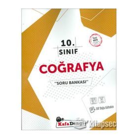 Kafadengi Yayınları 10.Sınıf Coğrafya Soru Bankası