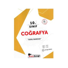 Kafadengi Yayınları 10.Sınıf Coğrafya Soru Bankası