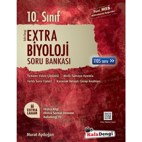 KafaDengi Yayınları 10.Sınıf Extra Biyoloji Soru Bankası