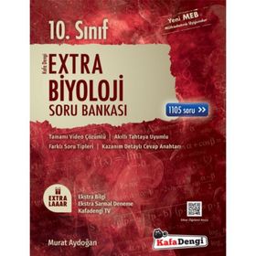KafaDengi Yayınları 10.Sınıf Extra Biyoloji Soru Bankası