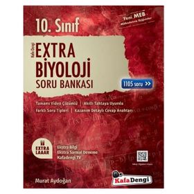 KafaDengi Yayınları 10.Sınıf Extra Biyoloji Soru Bankası