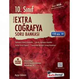 KafaDengi Yayınları 10.Sınıf Extra Coğrafya Soru Bankası