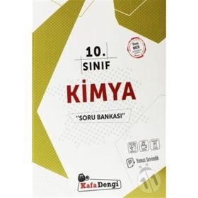 Kafadengi Yayınları 10.Sınıf Kimya Soru Bankası
