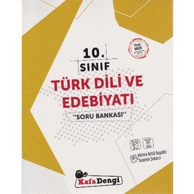 Kafadengi Yayınları 10. Sınıf Türk Dili Ve Edebiyatı Soru Bankası