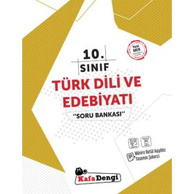 Kafadengi Yayınları 10. Sınıf Türk Dili Ve Edebiyatı Soru Bankası