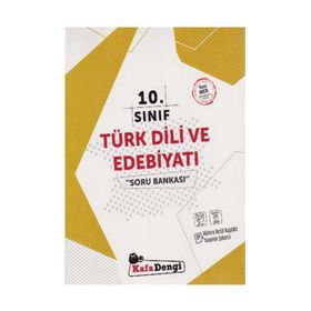 Kafadengi Yayınları 10. Sınıf Türk Dili Ve Edebiyatı Soru Bankası