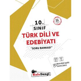 Kafadengi Yayınları 10. Sınıf Türk Dili Ve Edebiyatı Soru Bankası
