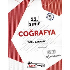 Kafadengi Yayınları 11.Sınıf Coğrafya Soru Bankası