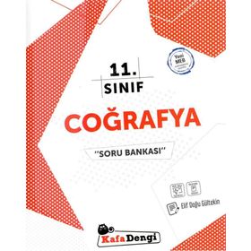 Kafadengi Yayınları 11.Sınıf Coğrafya Soru Bankası