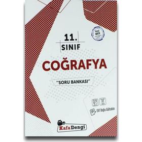 Kafadengi Yayınları 11.Sınıf Coğrafya Soru Bankası