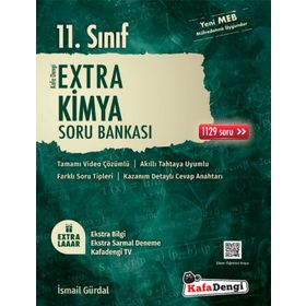 Kafadengi Yayınları 11. Sınıf Kimya Extra Soru Bankası