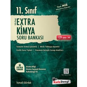 Kafadengi Yayınları 11. Sınıf Kimya Extra Soru Bankası