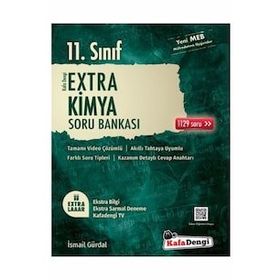 Kafadengi Yayınları 11. Sınıf Kimya Extra Soru Bankası
