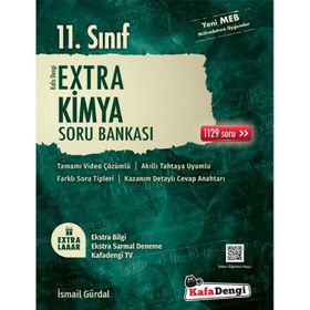 Kafadengi Yayınları 11. Sınıf Kimya Extra Soru Bankası