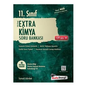 Kafadengi Yayınları 11. Sınıf Kimya Extra Soru Bankası