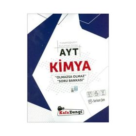 Kafadengi Yayınları AYT Kimya Olmazsa Olmaz Soru Bankası