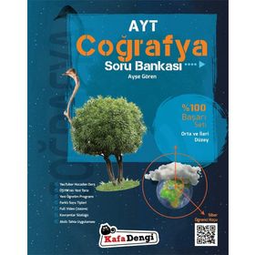 Kafadengi Yayınları AYT Orta ve İleri Düzey Coğrafya Soru Bankası