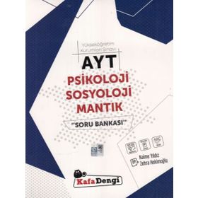 Kafadengi Yayınları AYT Psikoloji Sosyoloji Mantık Soru Bankası