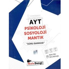 Kafadengi Yayınları AYT Psikoloji Sosyoloji Mantık Soru Bankası