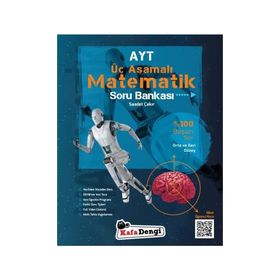 Kafadengi Yayınları AYT Üç Aşamalı Matematik Soru Bankası