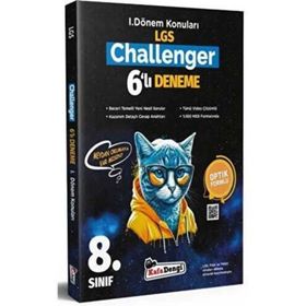 Kafadengi Yayınları LGS 8. Sınıf Challenger İlk Dönem Konuları 6'lı Deneme