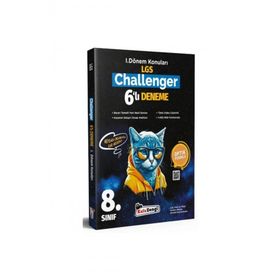 Kafadengi Yayınları LGS 8. Sınıf Challenger İlk Dönem Konuları 6'lı Deneme
