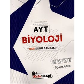 Kafadengi Yayınları Orta ve İleri Düzey AYT Biyoloji Nar Soru Bankası