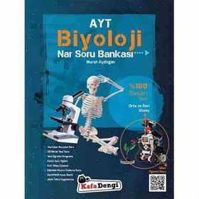 Kafadengi Yayınları Orta ve İleri Düzey AYT Biyoloji Nar Soru Bankası