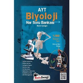 Kafadengi Yayınları Orta ve İleri Düzey AYT Biyoloji Nar Soru Bankası