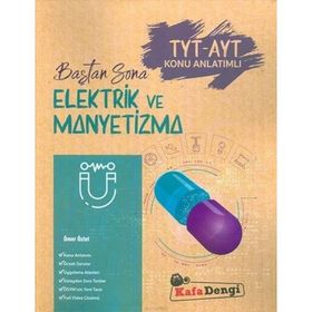 Kafadengi Yayınları-TYT AYT Elektrik ve Manyetizma Baştan Sona Konu Anlatımlı