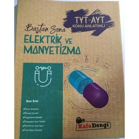 Kafadengi Yayınları-TYT AYT Elektrik ve Manyetizma Baştan Sona Konu Anlatımlı