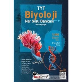 Kafadengi Yayınları TYT Orta Ve İleri Düzey Biyoloji Nar Soru Bankası