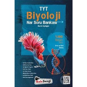 Kafadengi Yayınları TYT Orta Ve İleri Düzey Biyoloji Nar Soru Bankası
