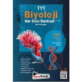 Kafadengi Yayınları TYT Orta Ve İleri Düzey Biyoloji Nar Soru Bankası