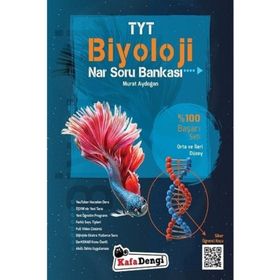 Kafadengi Yayınları TYT Orta Ve İleri Düzey Biyoloji Nar Soru Bankası