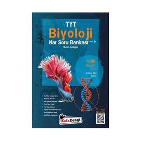 Kafadengi Yayınları TYT Orta Ve İleri Düzey Biyoloji Nar Soru Bankası