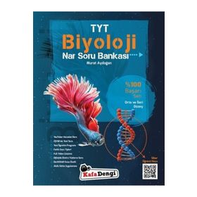 Kafadengi Yayınları TYT Orta Ve İleri Düzey Biyoloji Nar Soru Bankası