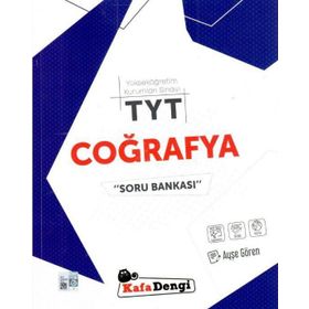 Kafadengi Yayınları TYT Orta Ve İleri Düzey Coğrafya Soru Bankası
